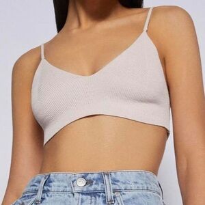 SCANLAN THEODORE CREPE KNIT BRALETTE